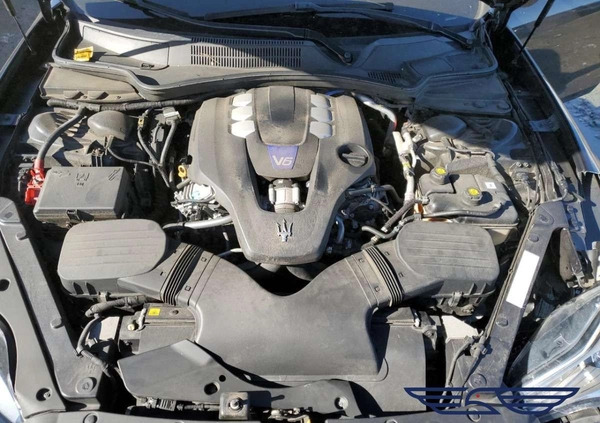 Maserati Quattroporte cena 89470 przebieg: 77499, rok produkcji 2018 z Reszel małe 56
